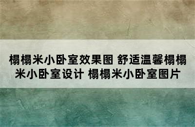 榻榻米小卧室效果图 舒适温馨榻榻米小卧室设计 榻榻米小卧室图片